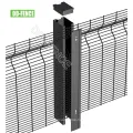 Powder Coated Black 358 Security Fence